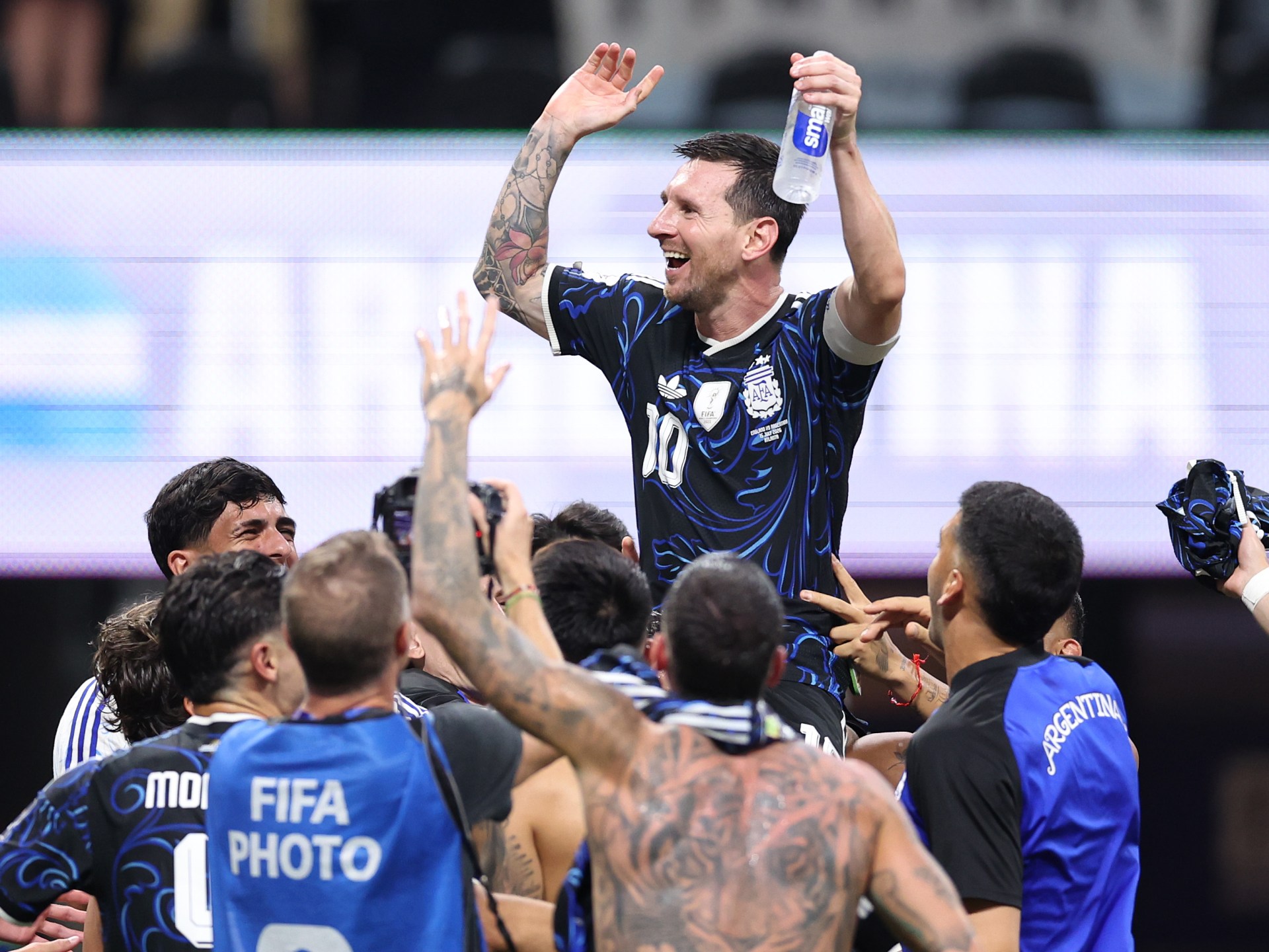 Photos: Messi’s Argentina stun England to reach World Cup final vs Spain