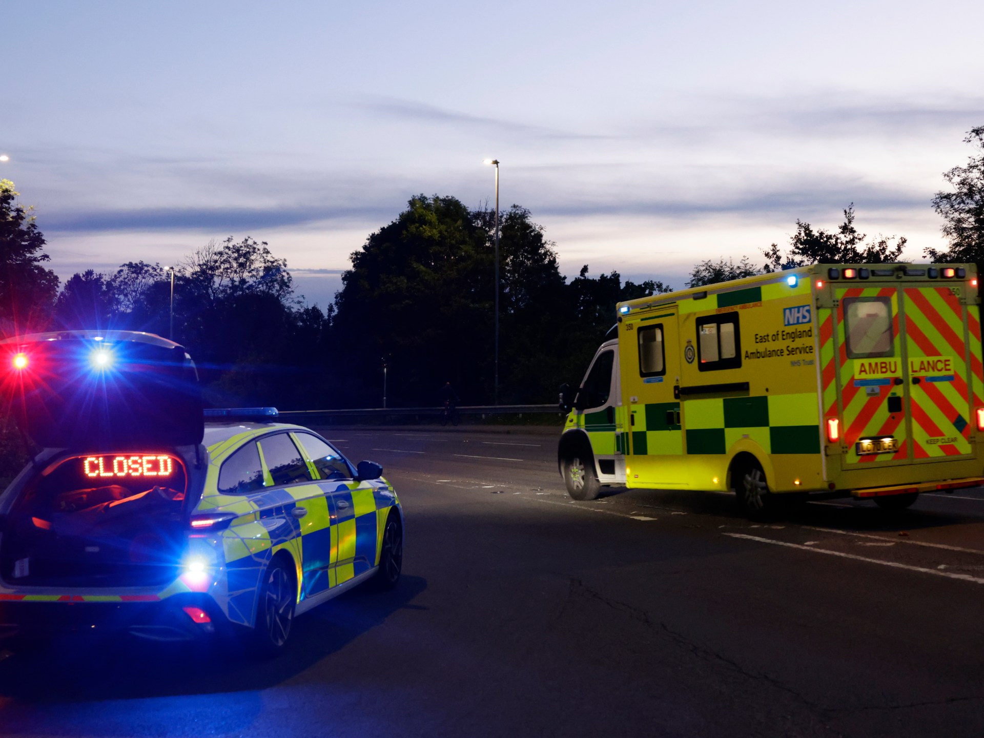 Nine left in critical condition after UK train collision that killed driver