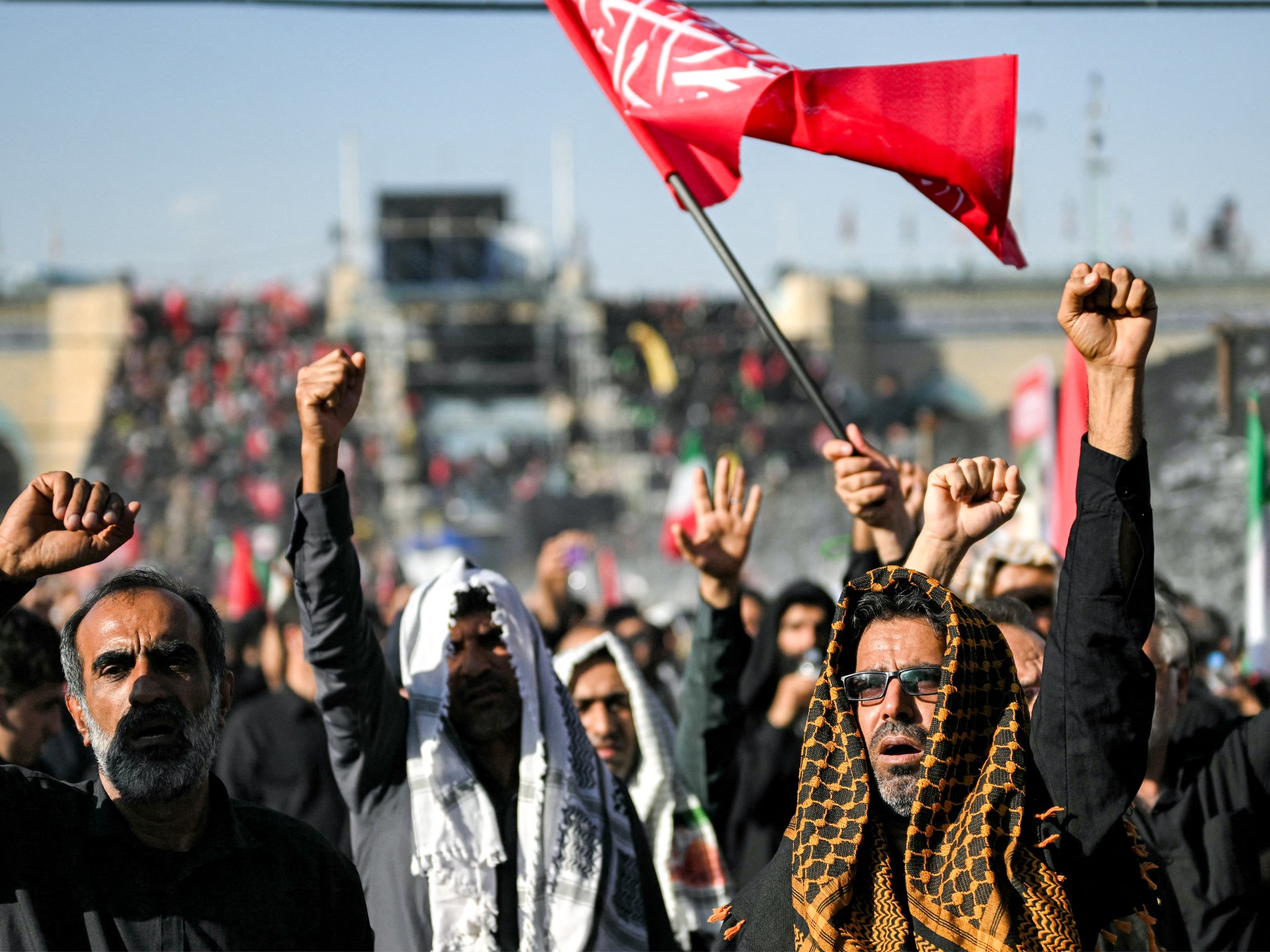 Sons of Iran’s leader Ali Khamenei attend funeral, but Mojtaba is absent