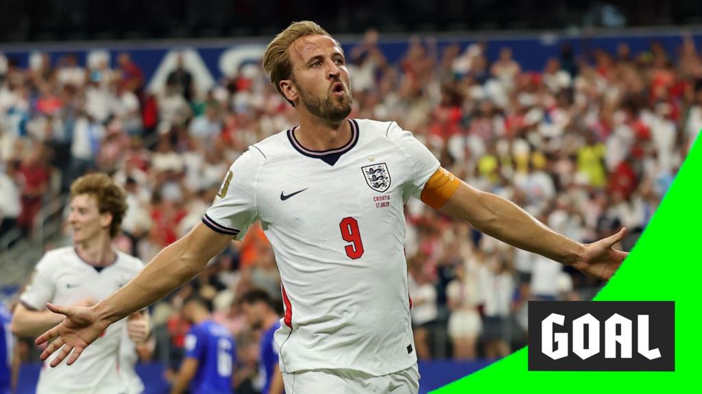 Kane heads England into 2-1 lead against Croatia