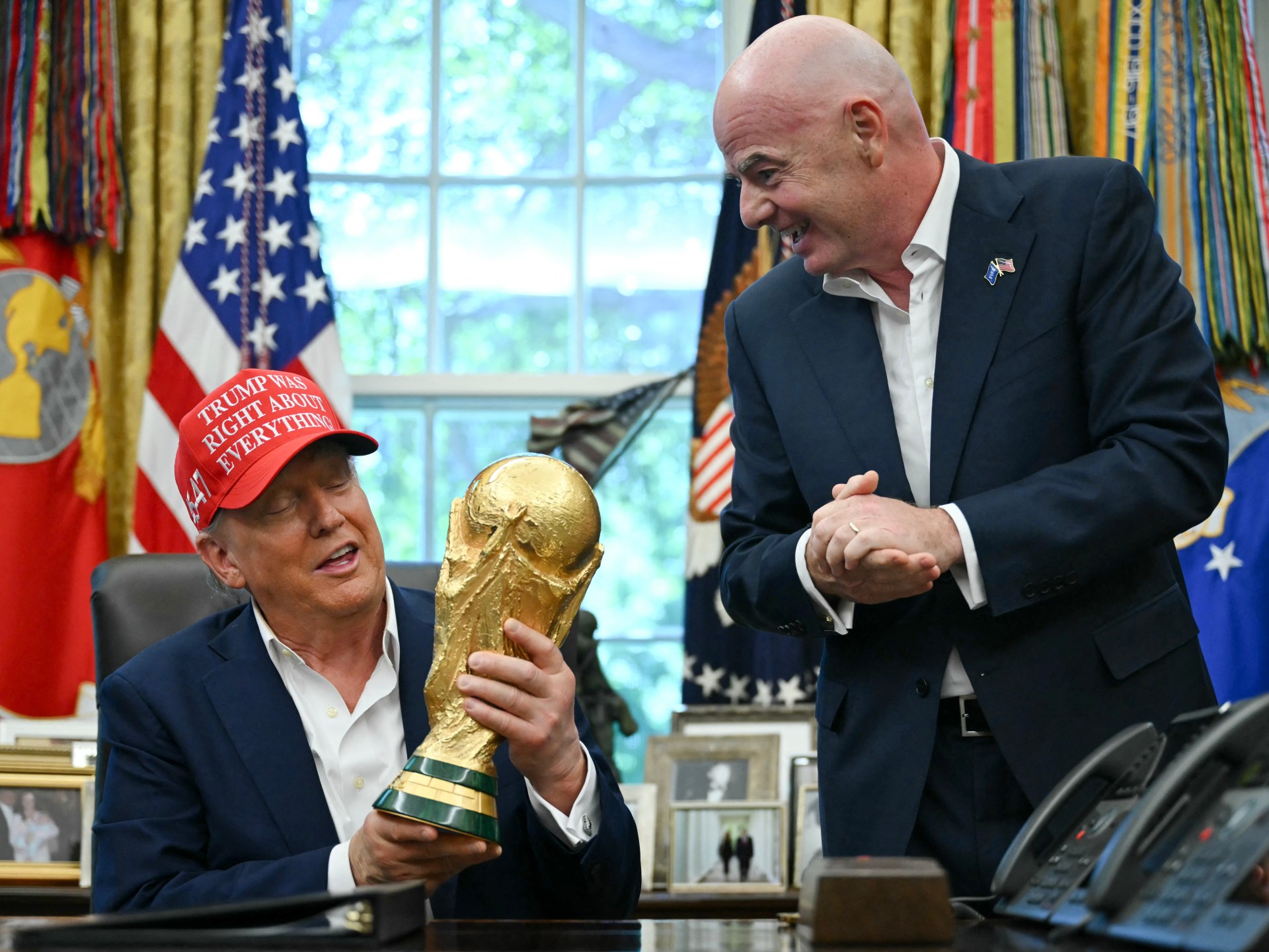 Donald Trump to attend World Cup final, present trophy: Infantino