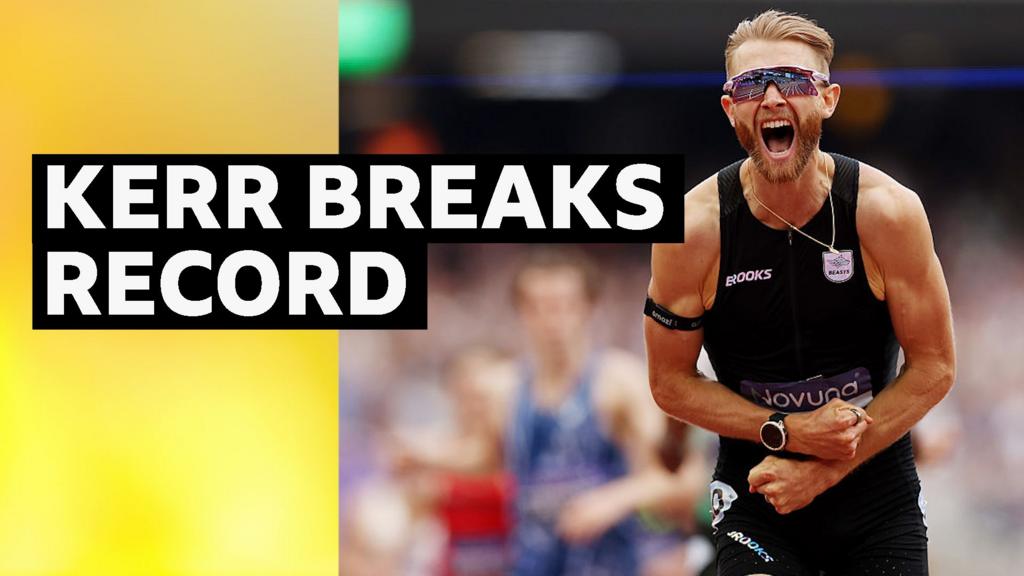 'Unbelievable!' - GB's Kerr breaks mile world record