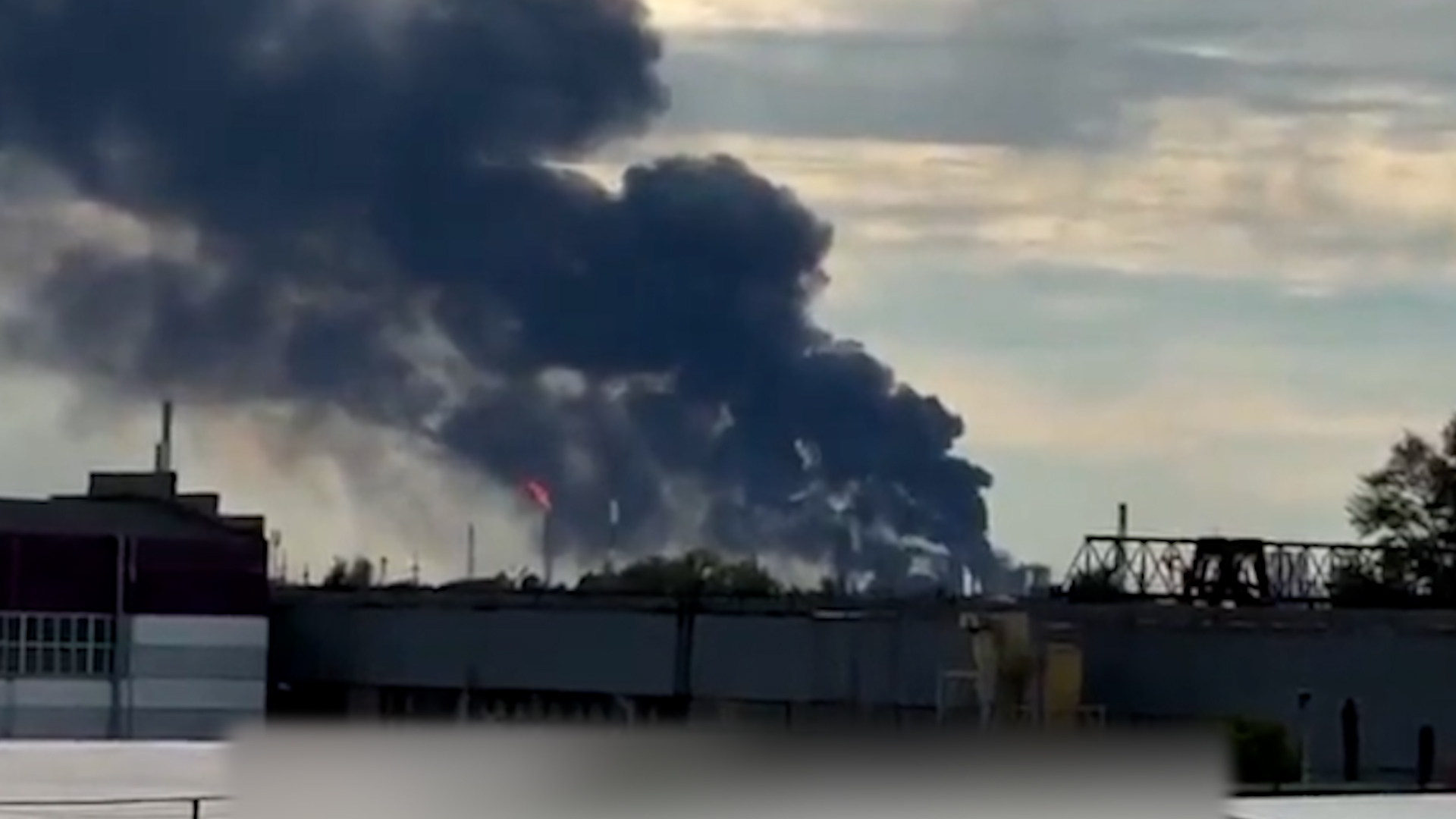 Ukrainian drones hit Russian fuel tankers