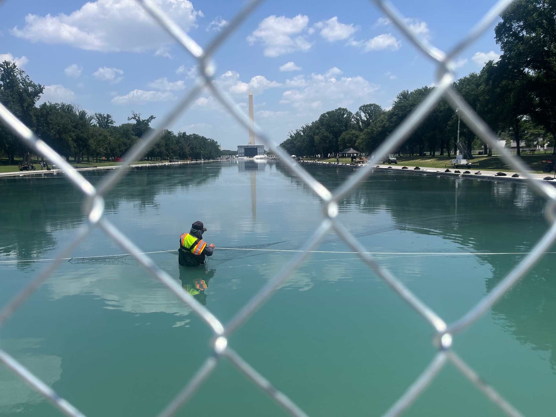 Trump administration indicts Olympic athlete for Reflecting Pool vandalism