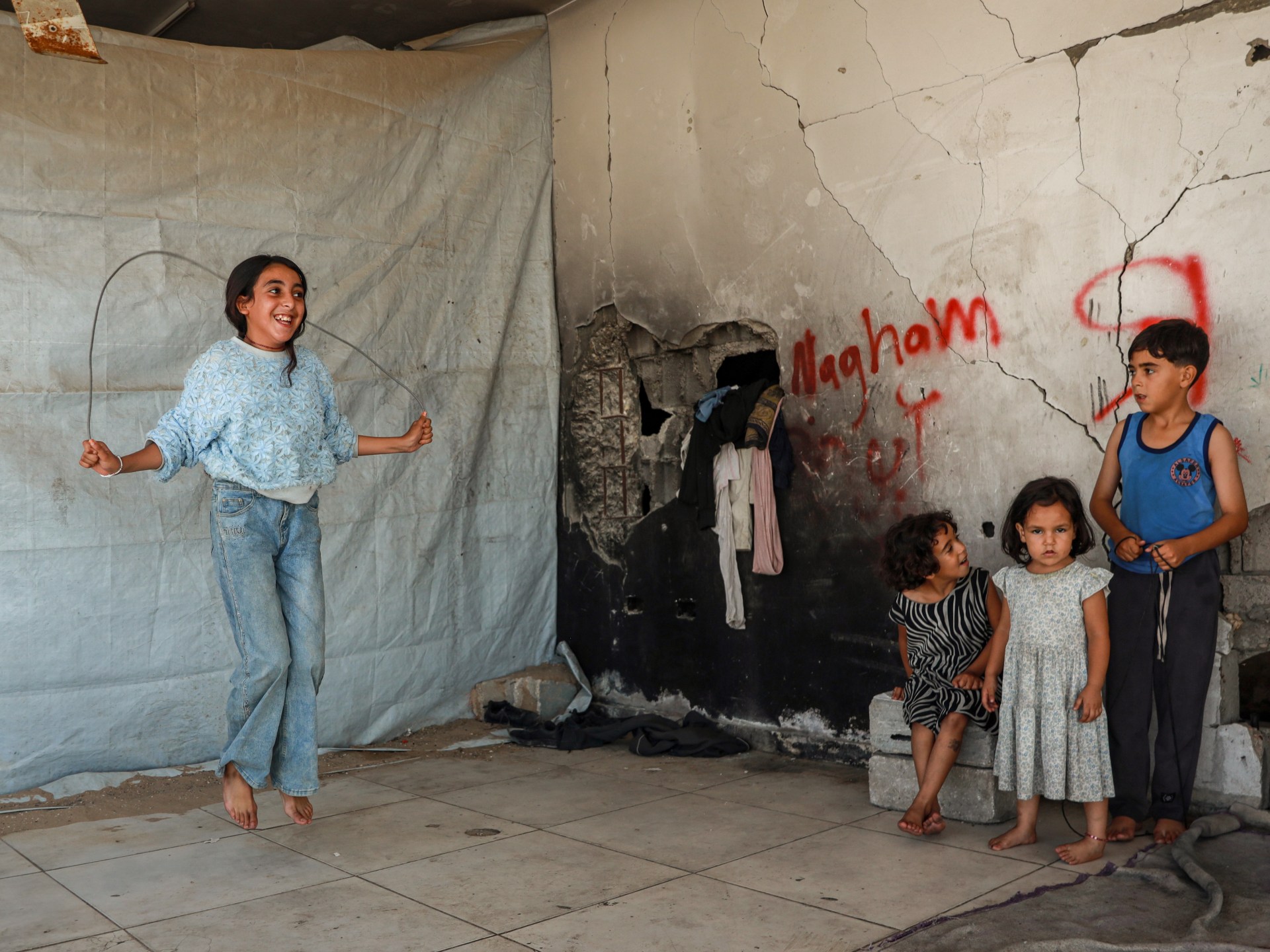 Childhood on hold: How Gaza’s children spend a summer without play