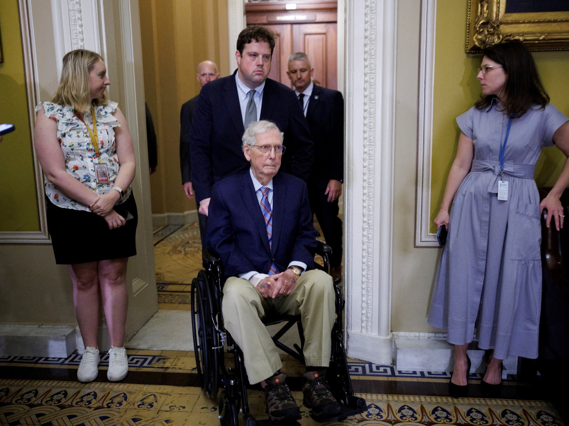 Mitch McConnell releases health update, says he is ‘regaining’ strength