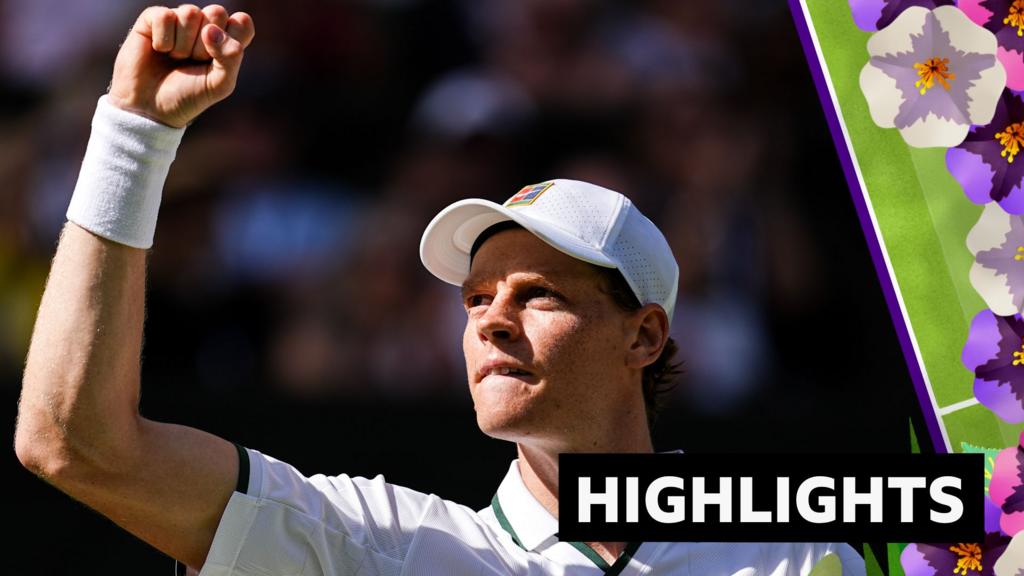 Sinner avoids scare to start Wimbledon defence with a win