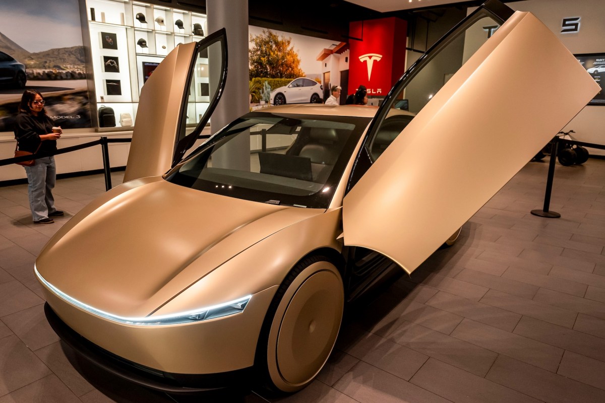Tesla starts testing Cybercab without pedals or a steering wheel in Austin