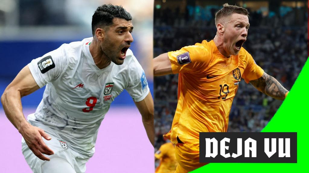VAR rules out Iran's Weghorst-esque goal