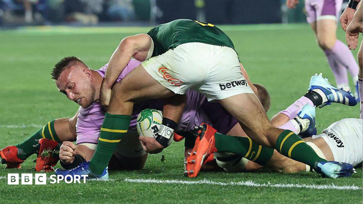 Scotland fall short in 10-try thriller with South Africa