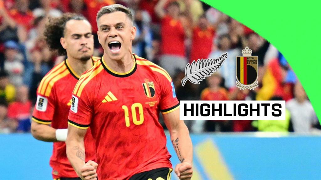 Belgium thrash New Zealand to win Group G