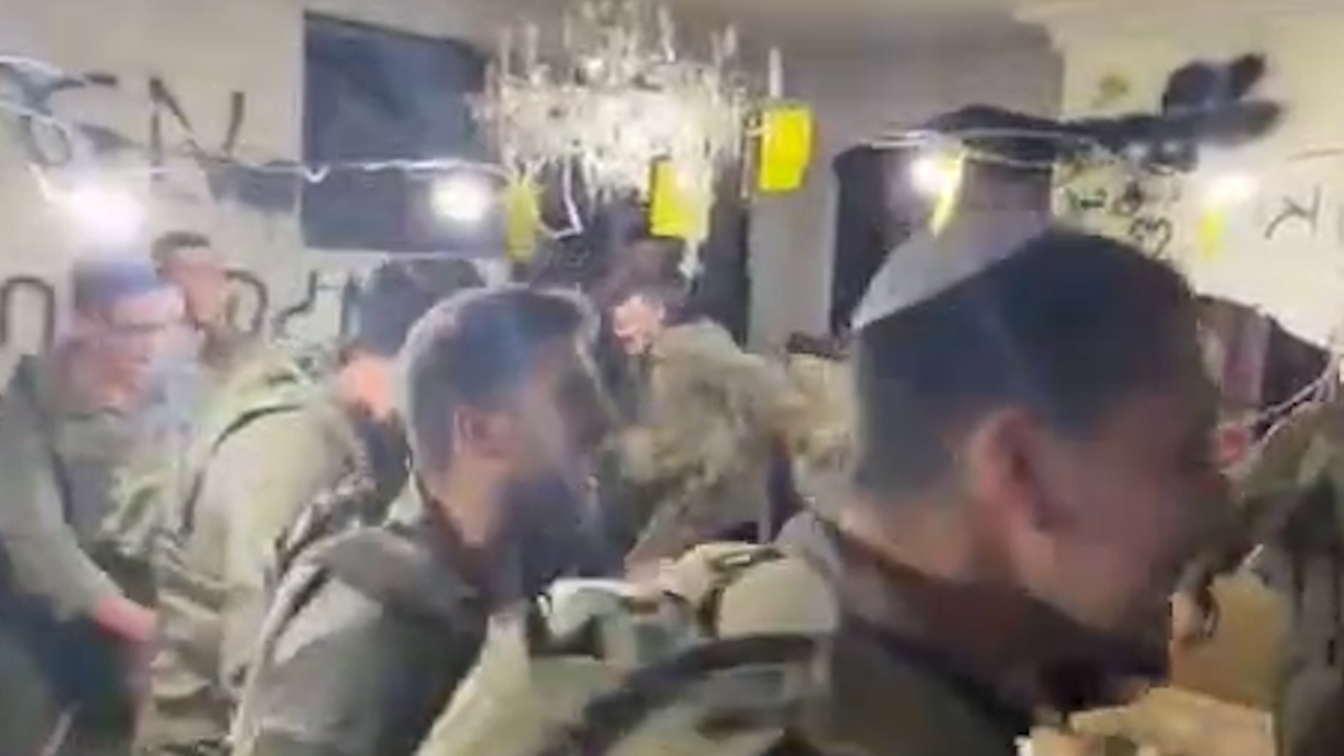 Israeli soldiers ‘celebrate’ inside displaced Lebanese family’s home