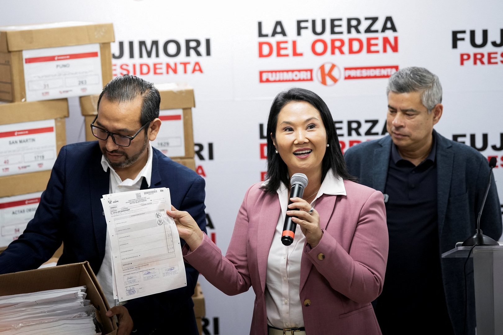 Peru elects Keiko Fujimori in victory for Latin American right