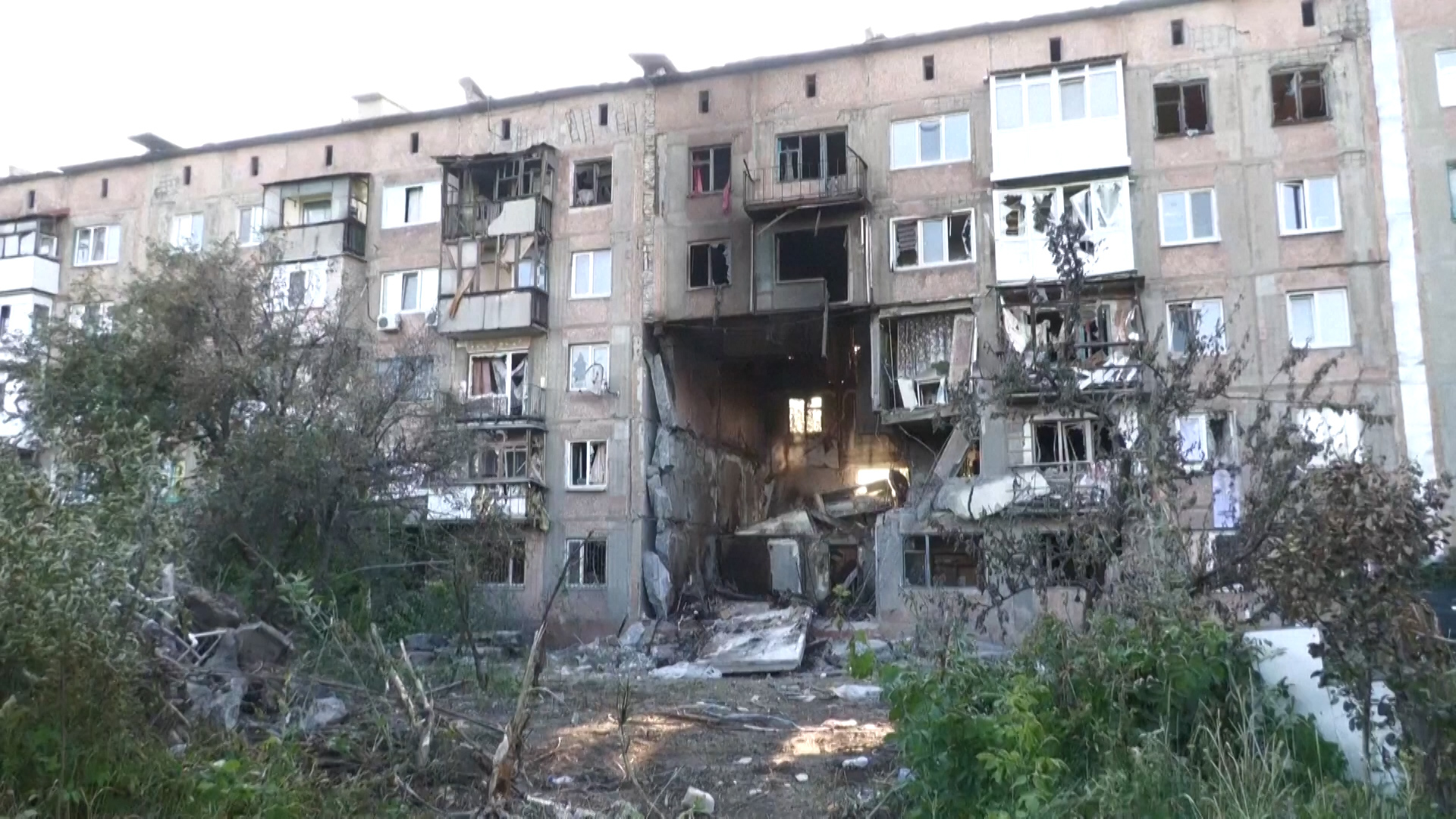 At least three killed in drone strikes in Russian controlled Horlivka