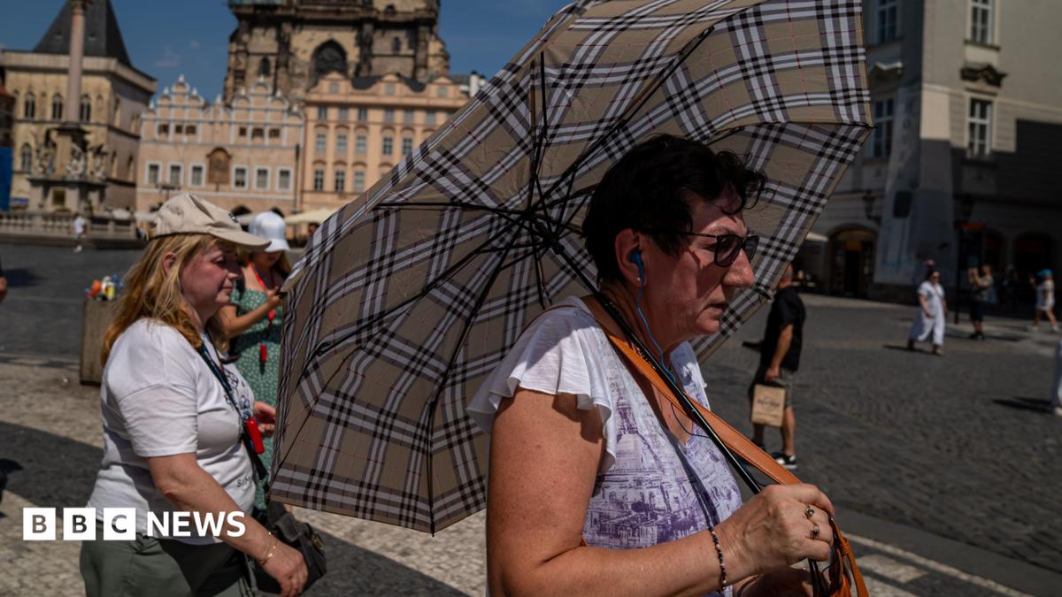 Heatwave breaks more records in northern and central Europe