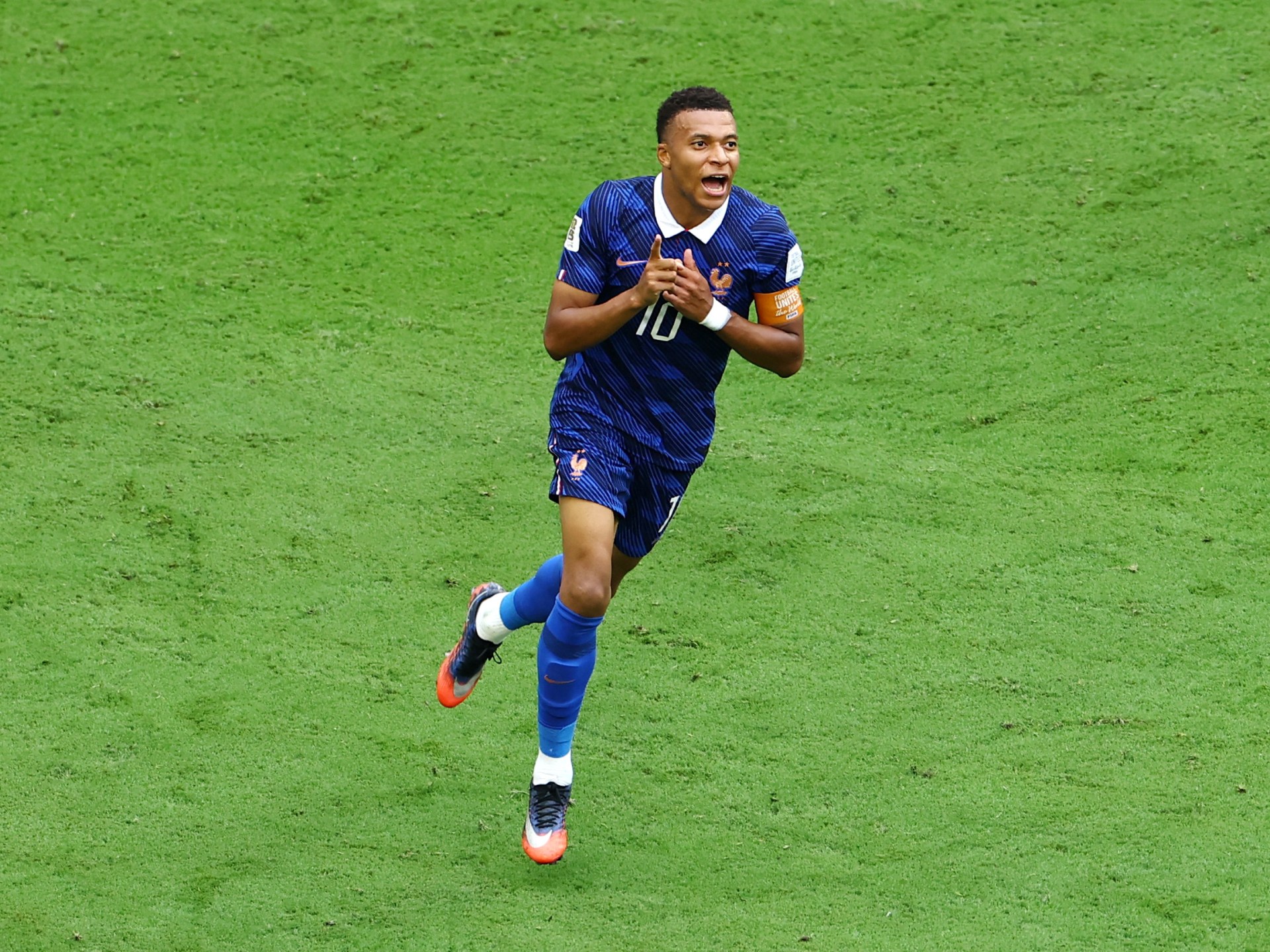 Kylian Mbappe breaks all-time World Cup scoring record with 22nd goal