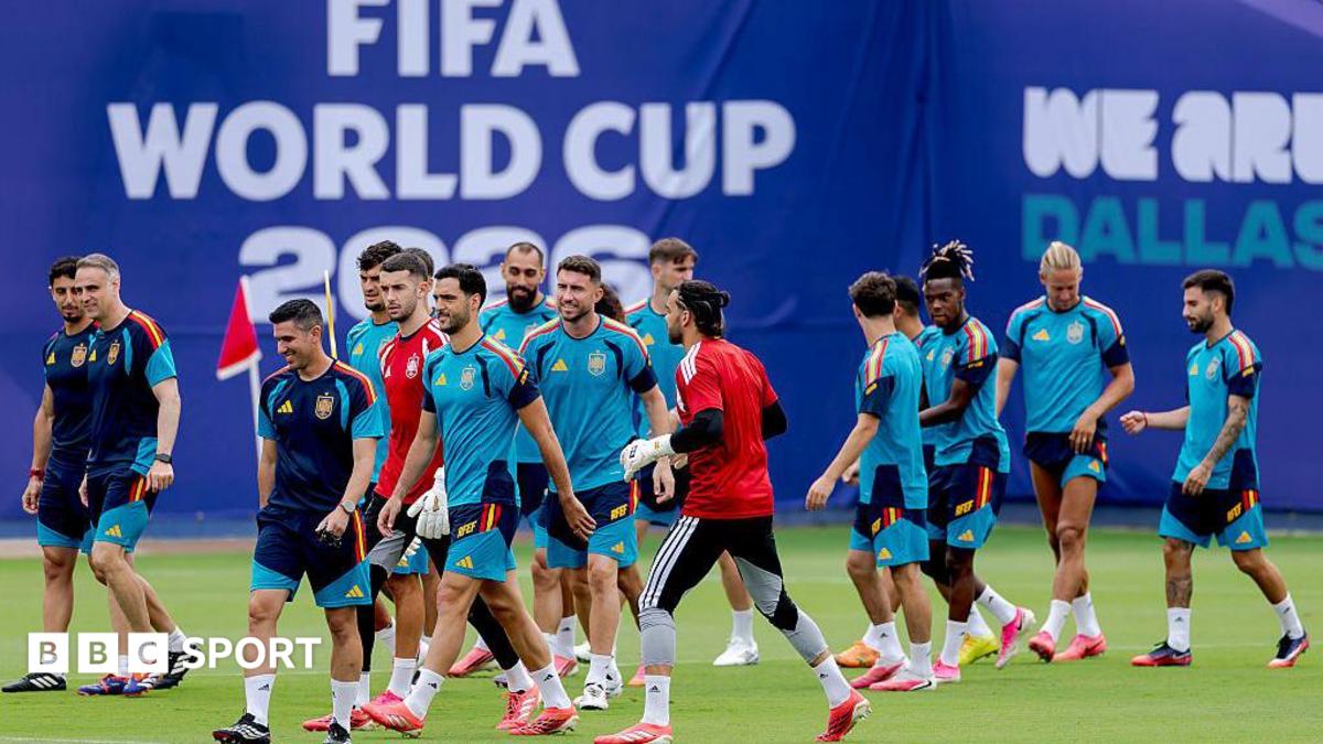 Spain's final training session before World Cup final cancelled