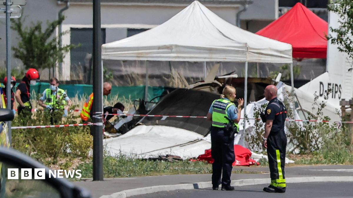 Eleven killed after plane carrying skydivers crashes in eastern France