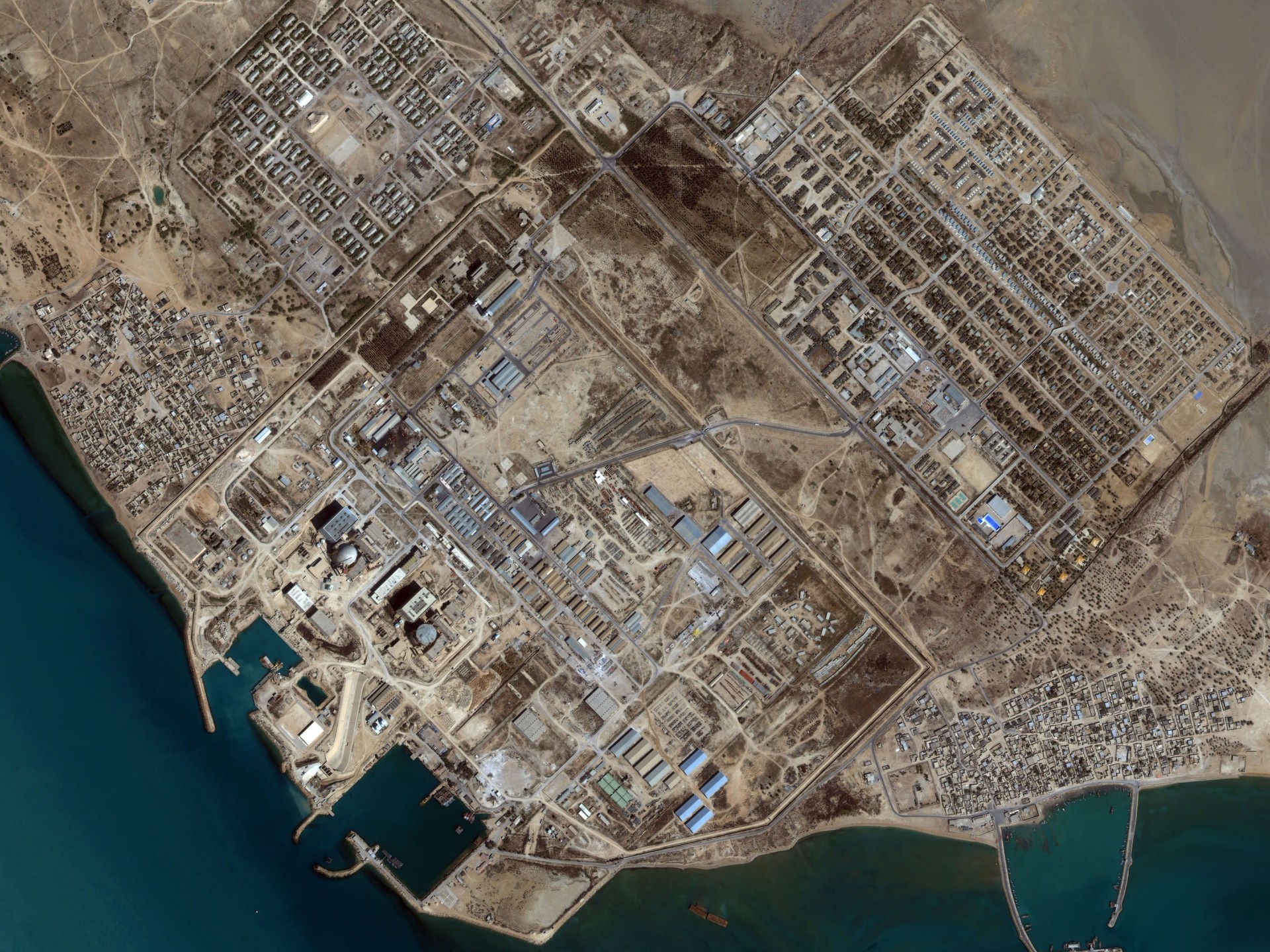 Satellite images show damage inside Iran’s Bushehr nuclear power plant