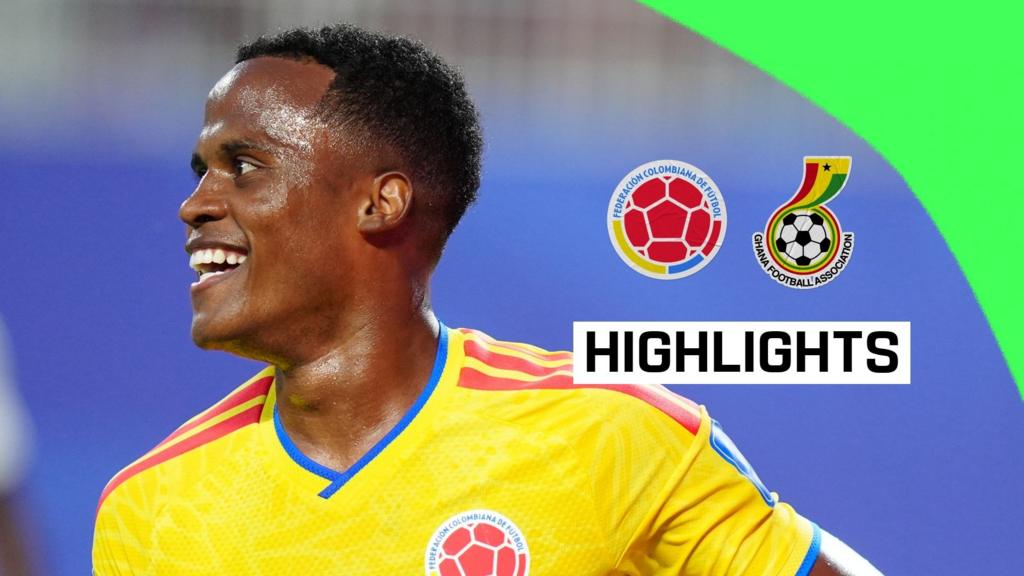 Arias strike sends Colombia into last 16 with victory over Ghana
