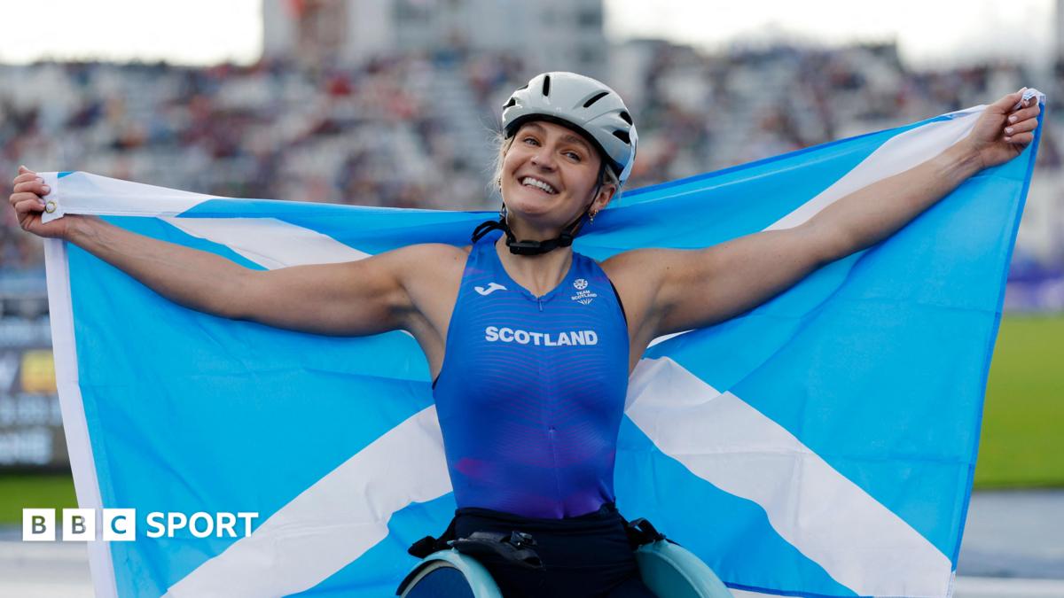 Woods sets Games record to claim gold for Scotland