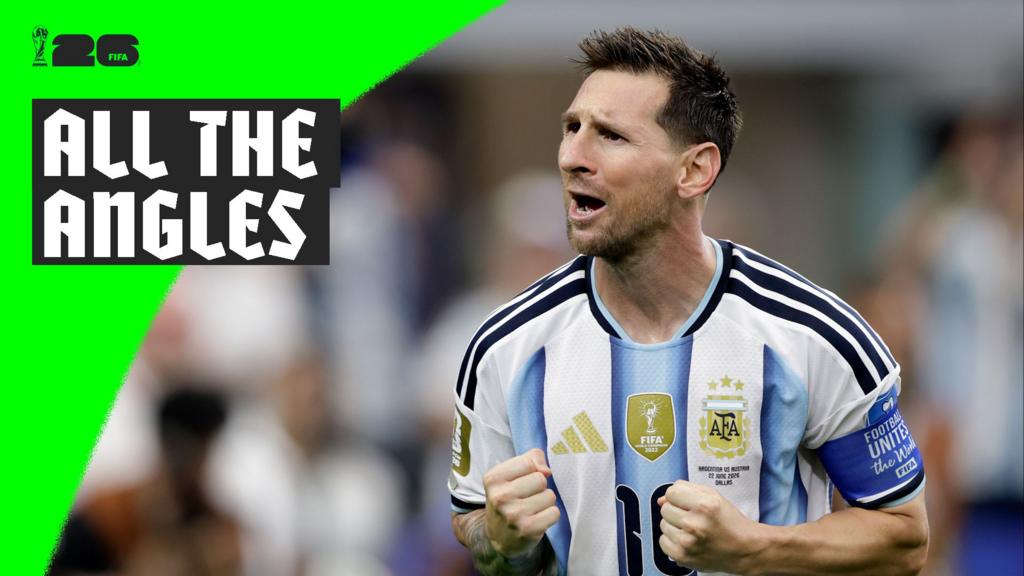 All the angles of Messi's record-breaking goal