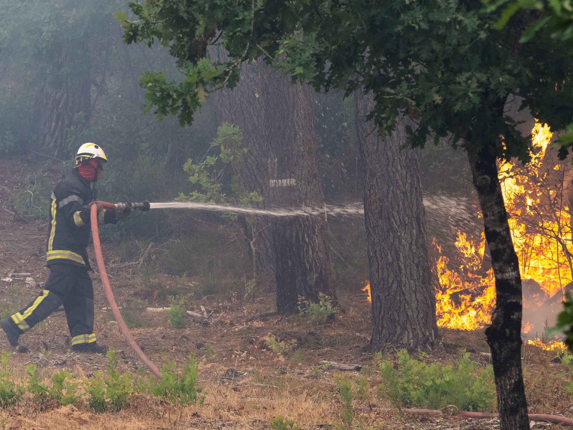 Wildfires in Spain and France force evacuation of 200,000 people