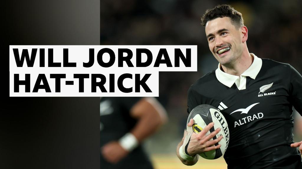 Jordan scores hat-trick to become All Blacks' record try-scorer