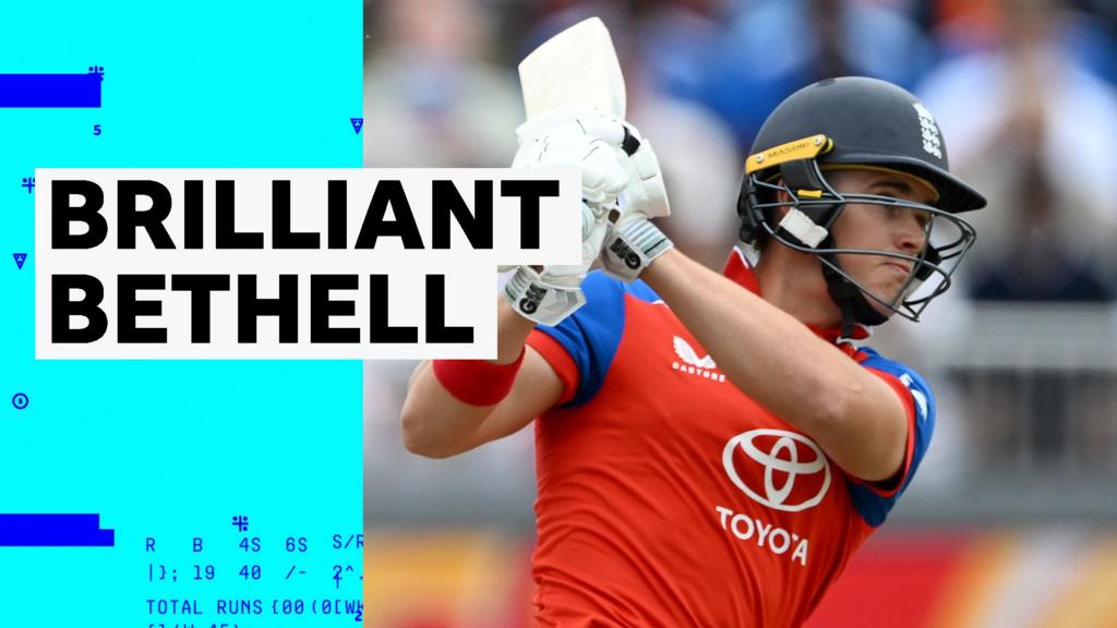 'Sixes all around the ground!' - Bethell at his best in England win