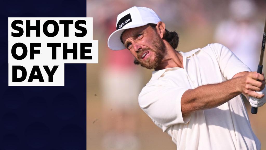 'Absolutely fabulous' - best shots from third round of The Open