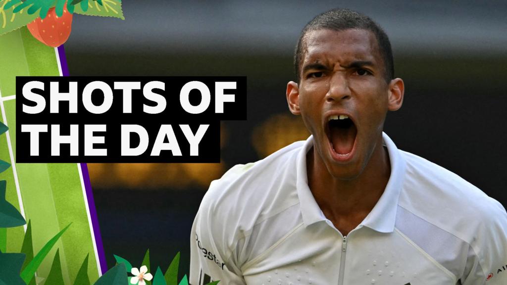 'Hogwarts stuff' - best shots from day nine at Wimbledon