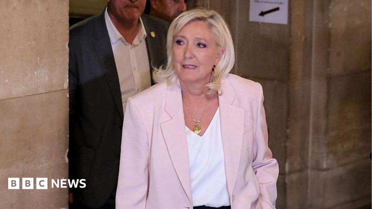 Marine Le Pen found guilty, but court clears way for presidential run if she wears tag
