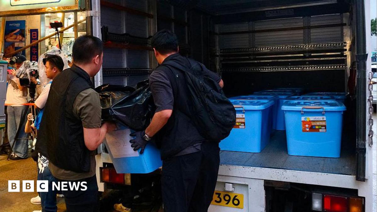 Five arrested after Hong Kong police raid independent bookshops