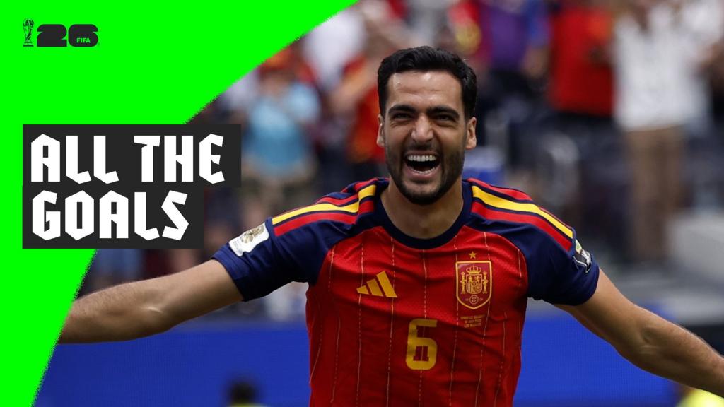 Spain's road to semi-final - every goal so far