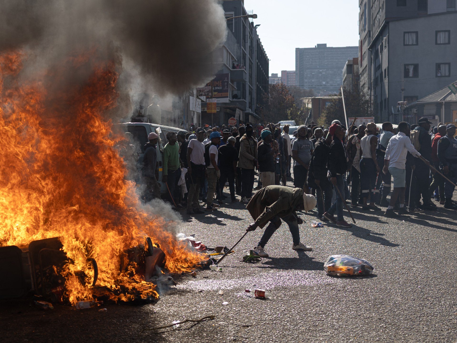 More than 900 arrested during South Africa’s antimigrant protests