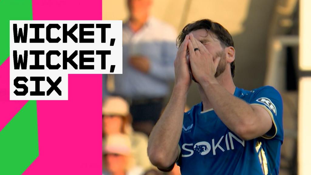 'That's how to treat a hat-trick!' - Abrar spoils Gleeson's attempt