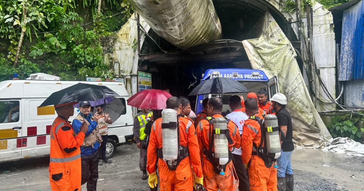 India tunnel collapse at a hydropower project kills 10 as 17 remain missing