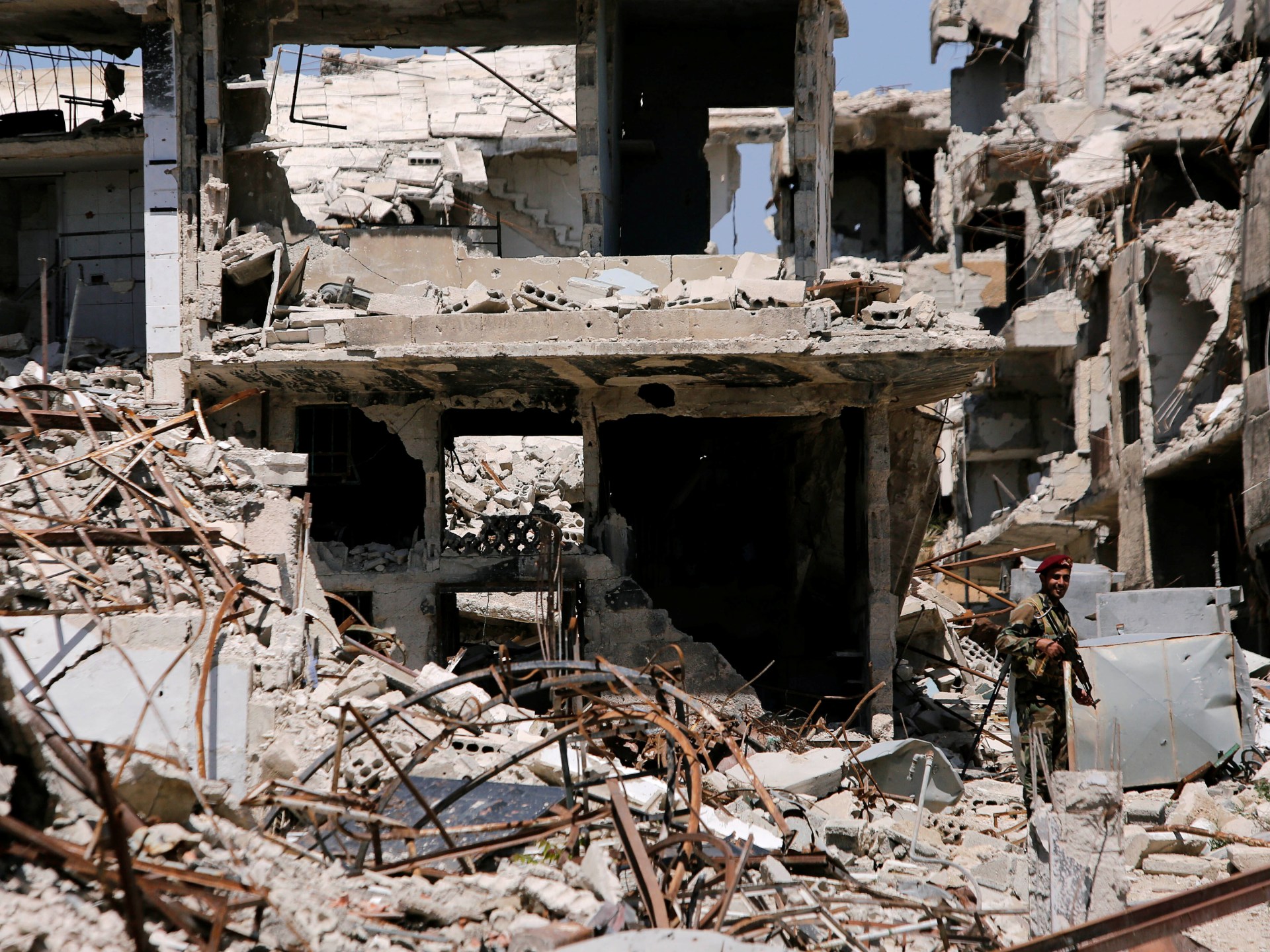 In Syria’s Jobar, locals struggle to rebuild their destroyed homes