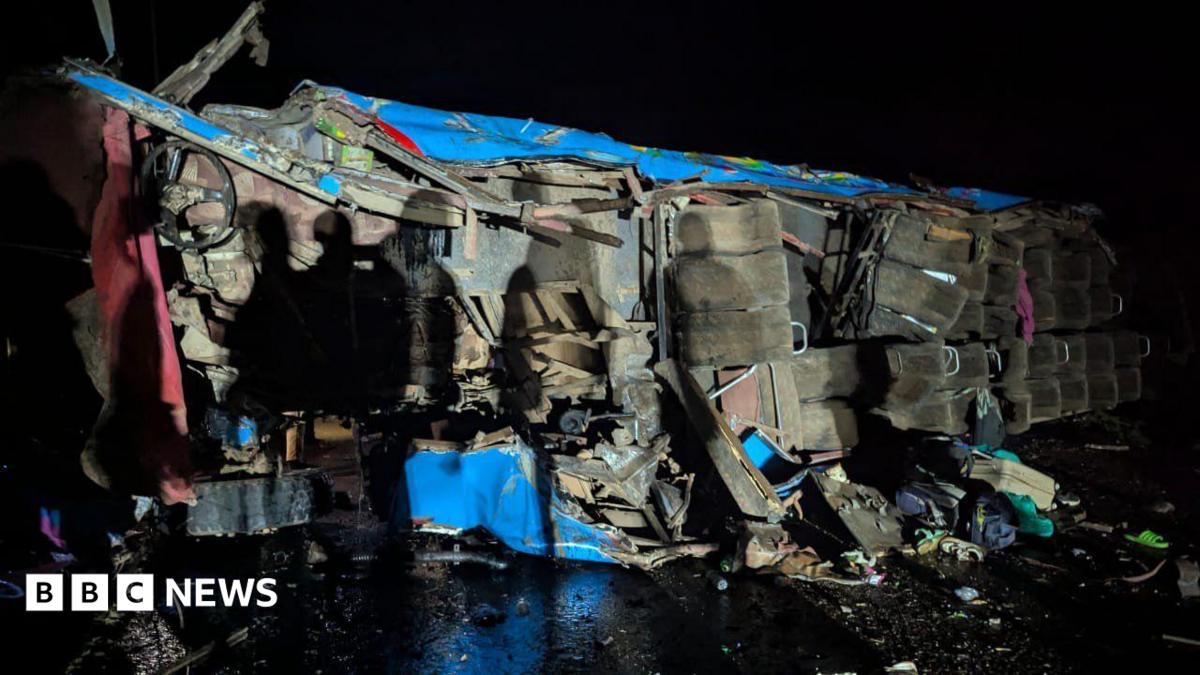 School bus crash kills at least 20 pupils in Uganda 