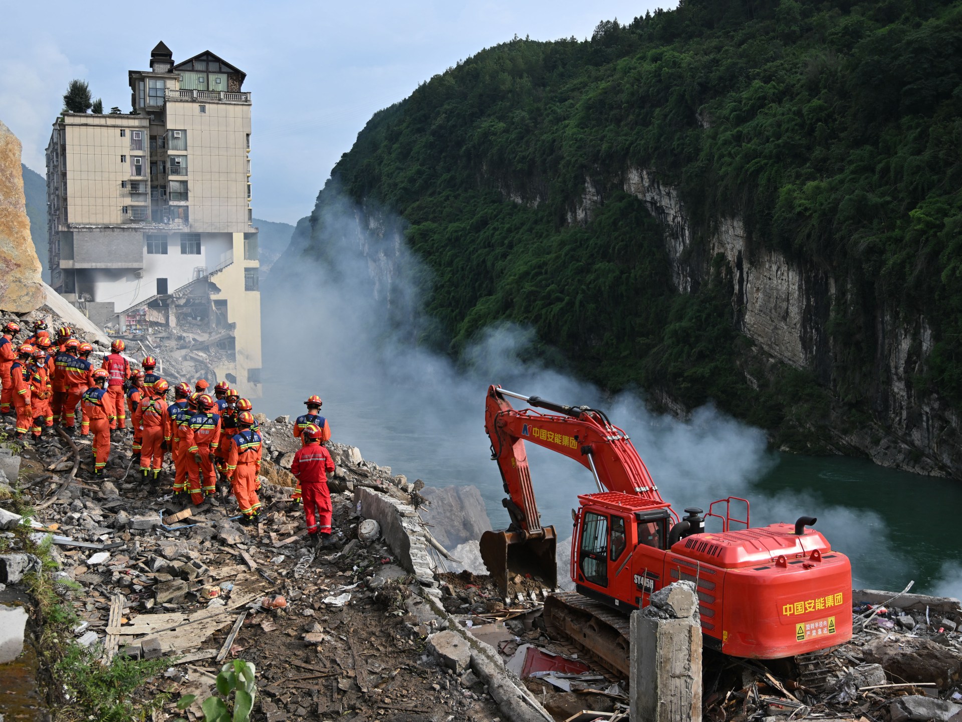 Eight killed, at least 34 missing after landslide in China’s Chongqing