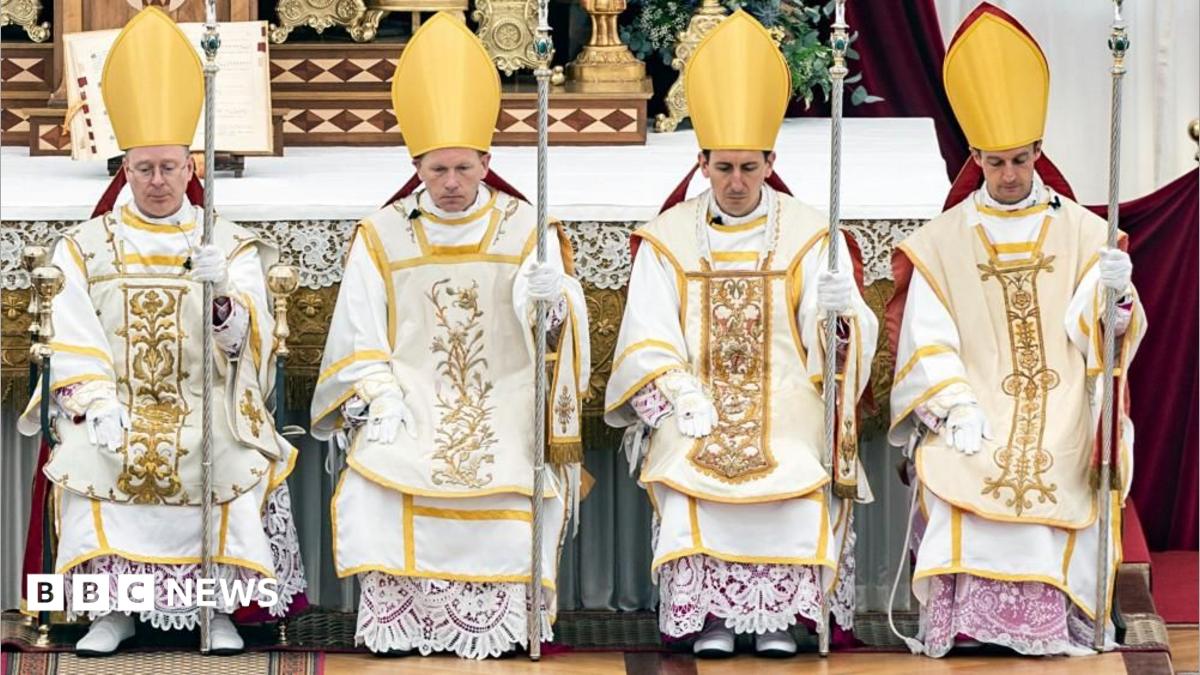 Controversial bishops ordained as Pope warns of 'schism' in Catholic Church