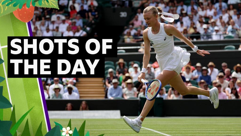 'That's Federer-esque!' - best shots from Wimbledon day one