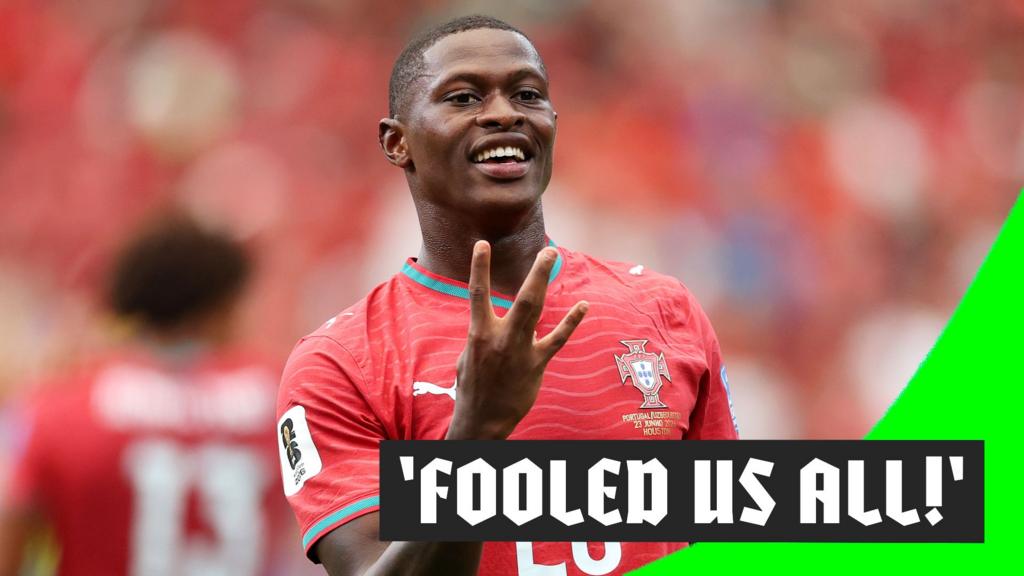 Mendes scores 'brilliant' second goal for Portugal