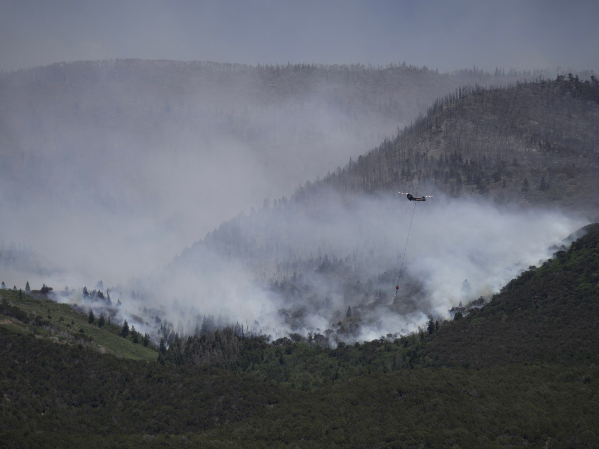 Three firefighters killed in US wildfires along Colorado–Utah border