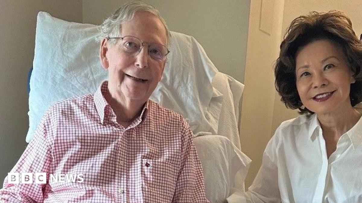 US Senator Mitch McConnell says absence due to fall and pneumonia