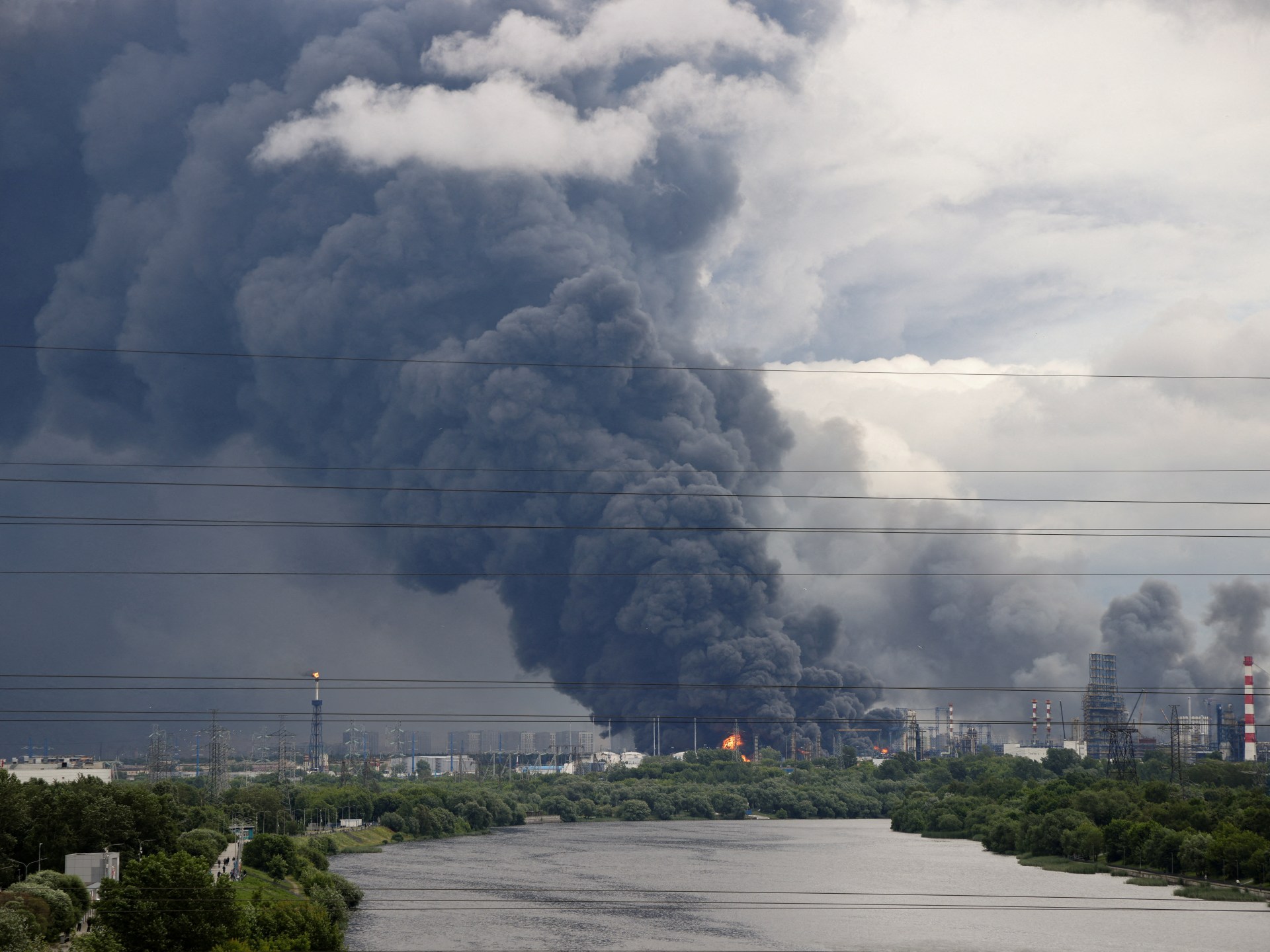 Ukraine targets Russian oil depots and tankers in drone attacks