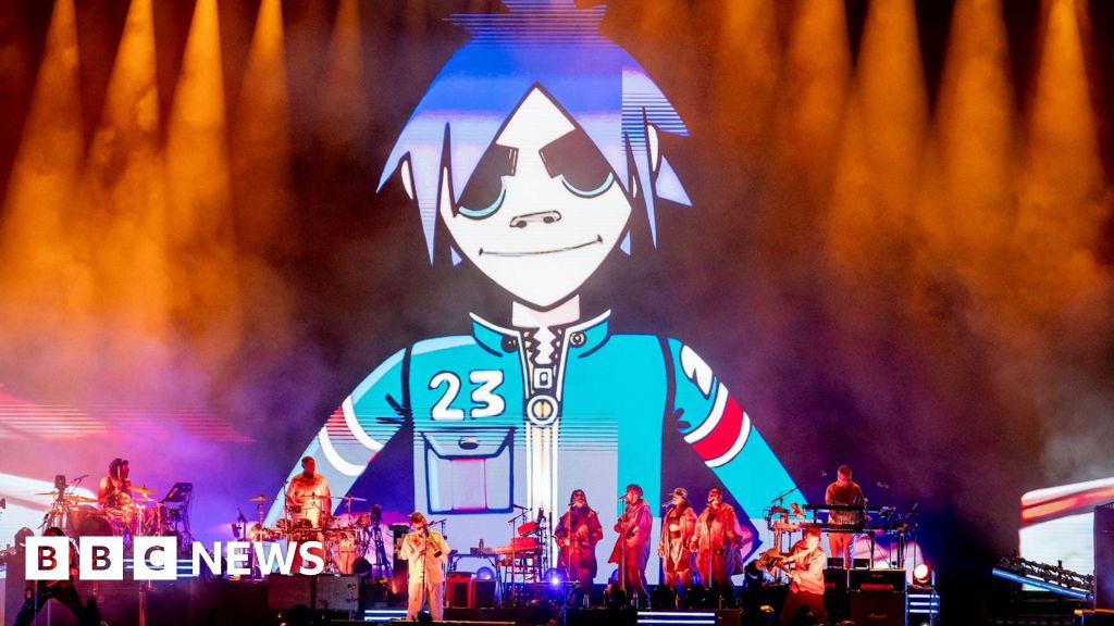 Backstage at Gorillaz' epic, one-off stadium show: 'The vibe is ridiculous'