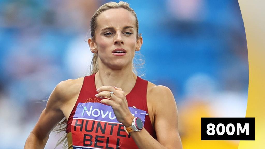 'Dominant display' -  Hunter Bell wins 800m in record time