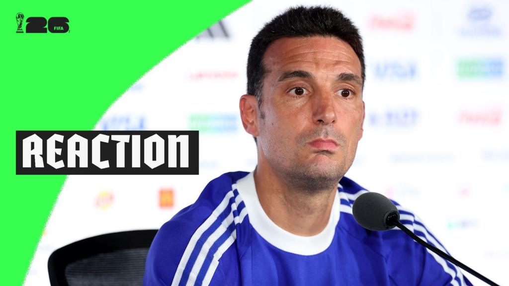 War has nothing to do with England game - Scaloni