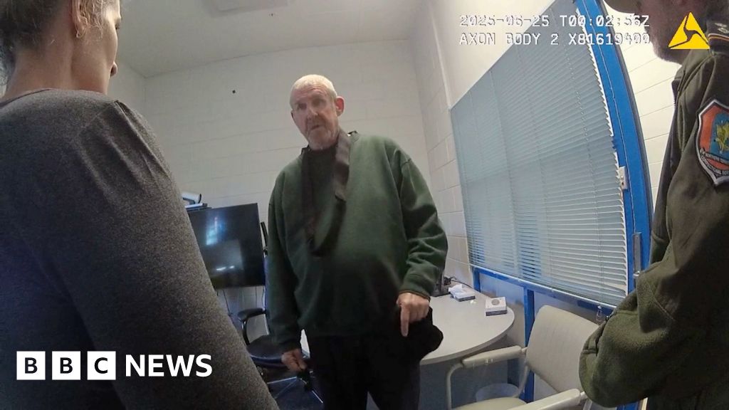Newly-released video shows Peter Falconio's killer questioned